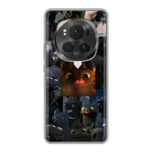 Чехол как приручить дракона на Huawei Honor Magic 6 Pro – Дракон коллаж