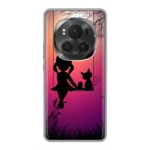 Дівчачий Чохол для Huawei Honor Magic 6 Pro (На гойдалці)