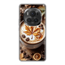 Чехол с уникальным дизайном «Осень с кофе» для Huawei Honor Magic 6 Pro – Пряный кофе