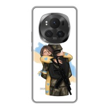 Патриотический Чехол для Huawei Honor Magic 6 Pro (Верим в ЗСУ)