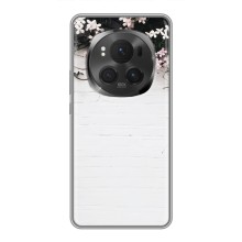 Чохли з тематикою "КВІТИ" на Huawei Honor Magic 6 Pro (Квіти на стіні)