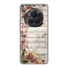 Чохли з тематикою "КВІТИ" на Huawei Honor Magic 6 Pro (Плетені квіти)