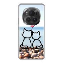 Силіконові Чохли Коханій людині для Huawei Honor Magic 6 Pro (Котейки)
