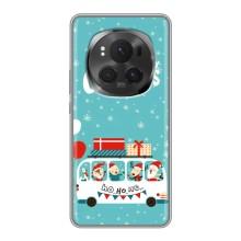 Силиконовый бампер на рождество для Huawei Honor Magic 6 Pro (Рождественское настроение)