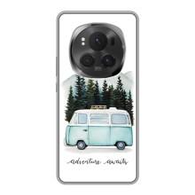 Силіконовий бампер з картинкою машини на Huawei Honor Magic 6 Pro (Будиночок на колесах)