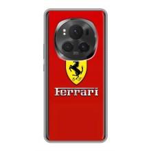 Силіконовий бампер з картинкою машини на Huawei Honor Magic 6 Pro (Ferrari Logo)
