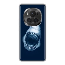Силіконовий бампер з картинкою звірів для Huawei Honor Magic 6 Pro – Пащу Акули