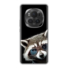 Силіконовий Чохол з Энотами  на Huawei Honor Magic 6 Pro – Стильний Єнот