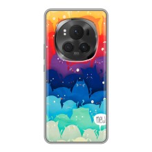 Силіконовий чохол з котиком для Huawei Honor Magic 6 Pro – Mew