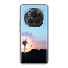 Силіконовий Чохол з кульбабками на Huawei Honor Magic 6 Pro – Захід з кульбабкою