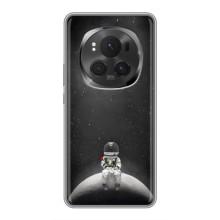 Силіконовый Чохол з принтом "Космонавти" на Huawei Honor Magic 6 Pro (Космонавт романтик)