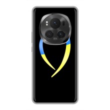 Силіконовий Чохол  на Huawei Honor Magic 6 Pro (Я-Україна) (Українське серце)
