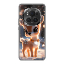 Яскравий чохол для Huawei Honor Magic 6 Pro з Зимові Оленята (Оленятко)
