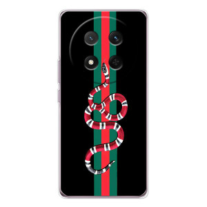 Чехлы Бренд GUCCI для Huawei Honor Magic 7 Lite – Змей Гуччи
