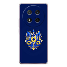 Чехлы для Huawei Honor Magic 7 Lite  Укр. Символика (AlphaPrint) (Цветочный Герб)