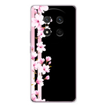 Чохол для Хонор Меджік 7 Лайт - з принтом (Дизайнерські) (AlphaPrint) (Квіточки)