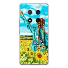 Чехол для Патриота Украины Huawei Honor Magic 7 Lite - (AlphaPrint) (Украиночка)