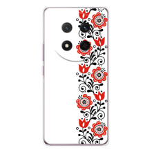 Чехол для Патриота Украины Huawei Honor Magic 7 Lite - (AlphaPrint) (Яркая вишиванка)