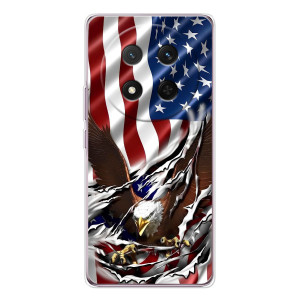 Чехол Флаг USA для Huawei Honor Magic 7 Lite – Флаг USA