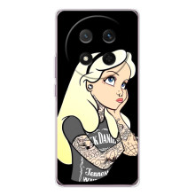 Чехол с печатью для Huawei Honor Magic 7 Lite - (Мода) (AlphaPrint) – Девочка в тату