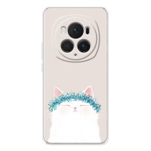 Чохол на тематику: Коти для Huawei Honor Magic 7 Lite – Білий котик