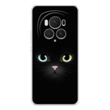 Чохол на тематику: Коти для Huawei Honor Magic 7 Lite – Чорний Котик