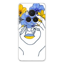 Чохол на Huawei Honor Magic 7 Lite (Український дизайн) (Українка на всю голову)
