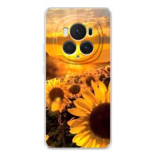 Чохол з Квітами для Huawei Honor Magic 7 Lite (поле соняшників)