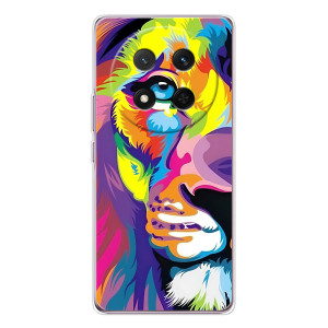 Чехол с картинкой на Huawei Honor Magic 7 Lite – Яркий Лев