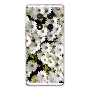 Чохол з ромашками на Huawei Honor Magic 7 Lite – Рамка в ромашках