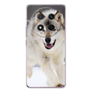 Чехол с Волком на Huawei Honor Magic 7 Lite – Волк на снегу