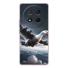 Чехол с мемом Тралалело тралала на Huawei Honor Magic 7 Lite (Бомбардини гусини)