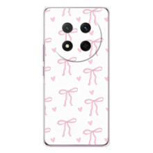 Чехол с бантиками на Хонор Меджик 7 Лайт – Маленькие бантики