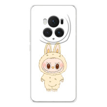 Чохол з принтом Лабубу для Huawei Honor Magic 7 Lite – Бежевий Лабубу