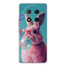 Чохол з принтом стильні тварини для Хонор Меджік 7 Лайт (Кролик в окулярах)