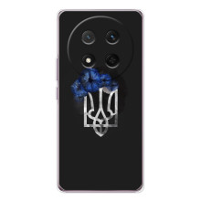 Чехол с украинским гербом на Huawei Honor Magic 7 Lite (Герб с цветком)