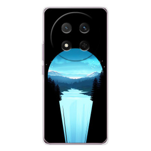 Летний Чехол на Huawei Honor Magic 7 Lite – Синий Водопад