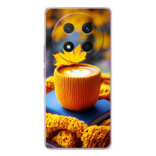 Чехол с уникальным дизайном «Осень с кофе» для Huawei Honor Magic 7 Lite – Кофе с жёлтым