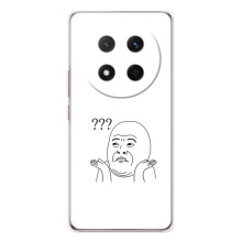 Прикольные Чехлы с принтом "интернет мэмы" для Huawei Honor Magic 7 Lite – Стикер удивления