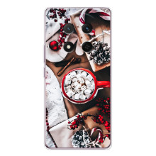 Рождественские, Праздничные Чехлы для Хонор Меджик 7 Лайт (Рождественская атмосфера)