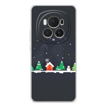 Силіконовий бампер на різдво для Huawei Honor Magic 7 Lite (Місто зимове)