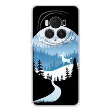 Силіконовий бампер на різдво для Huawei Honor Magic 7 Lite (Різдвяний Олень)