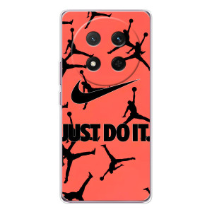 Силиконовый Чехол Nike Air Jordan на Хонор Меджик 7 Лайт (Just Do It)