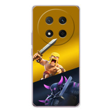 Чехол з героями Клеш Рояль для Huawei Honor Magic 7 Lite – Варвар против Пекка