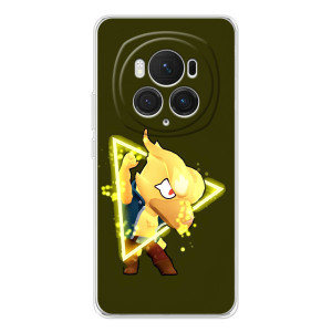 Бампер (ТПУ) с принтом Brawl Stars на Онор Меджик 7 Про (Ворон)