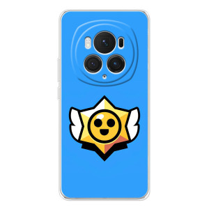 Бампер (ТПУ) с принтом Brawl Stars на Онор Меджик 7 Про (Значок)