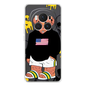 Чехлы Мишка Тедди для Онор Меджик 7 Про – Teddy USA