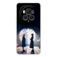 Чохол з картинкою Венсдей на Huawei Honor Magic 7 Pro (Внсдей і Енід)