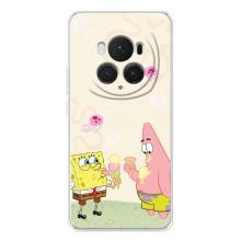 Чохол Губка Боб для Хонор Меджік 7 Про (Патрік і Боб)