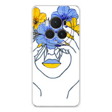 Чехол на Huawei Honor Magic 7 Pro Украинский дизайн (Украинка на всю голову)